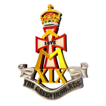 Green Howards Cap Badge | Full Colour - Precision Military Emblems 