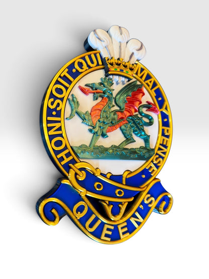 Queen's Regiment Cap Badge - Precision Military Emblems 