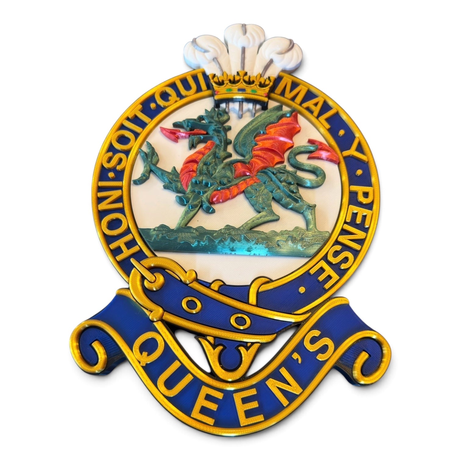 Queen's Regiment Cap Badge - Precision Military Emblems 