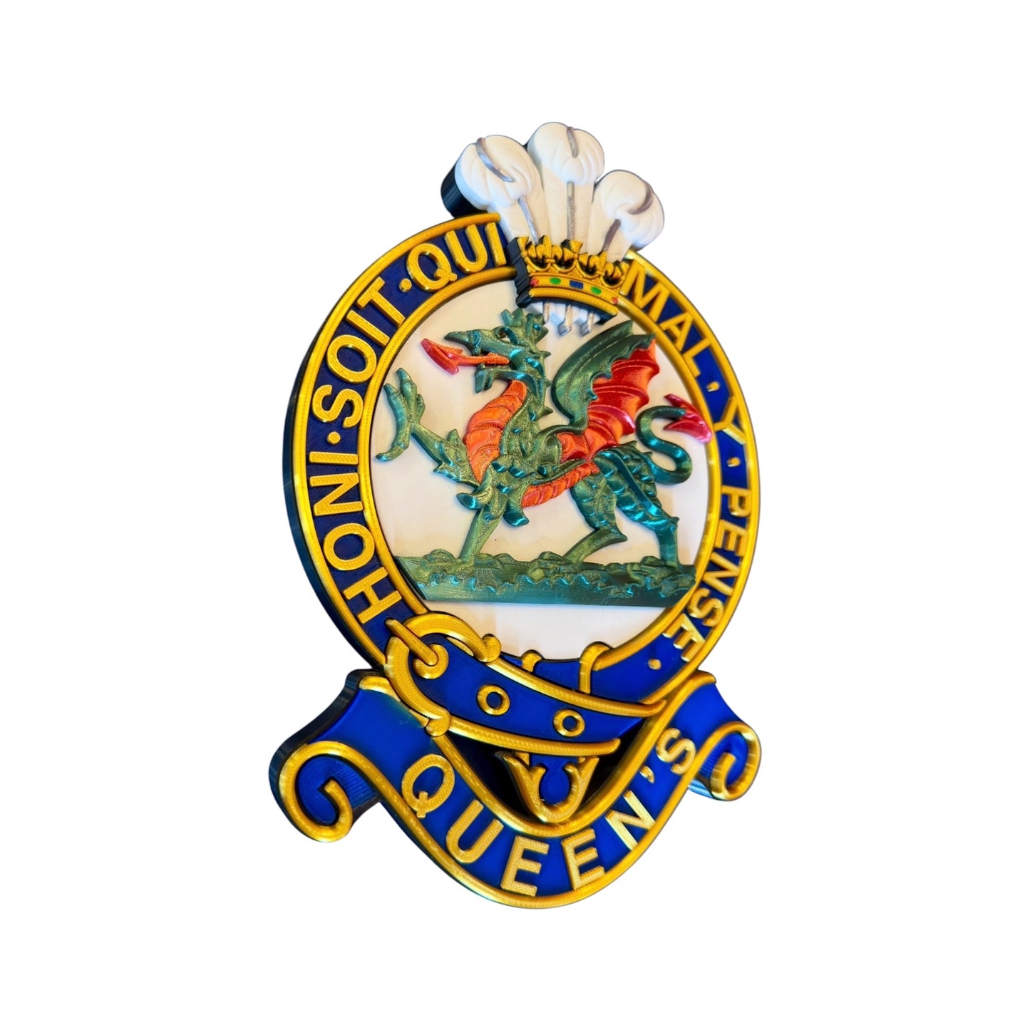 Queen's Regiment Cap Badge - Precision Military Emblems 