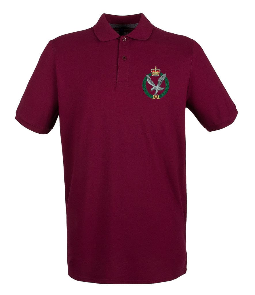 Army Air Corps Embroidered Pique Polo Shirt - Precision Military Emblems