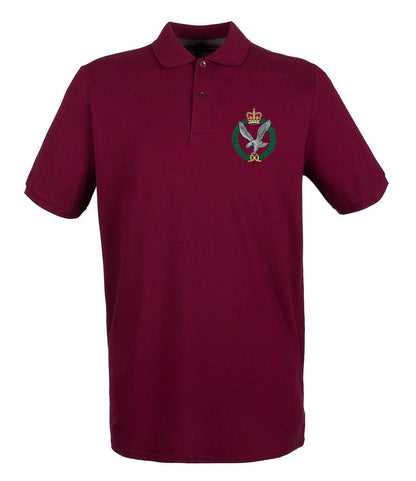 Army Air Corps Embroidered Pique Polo Shirt - Precision Military Emblems