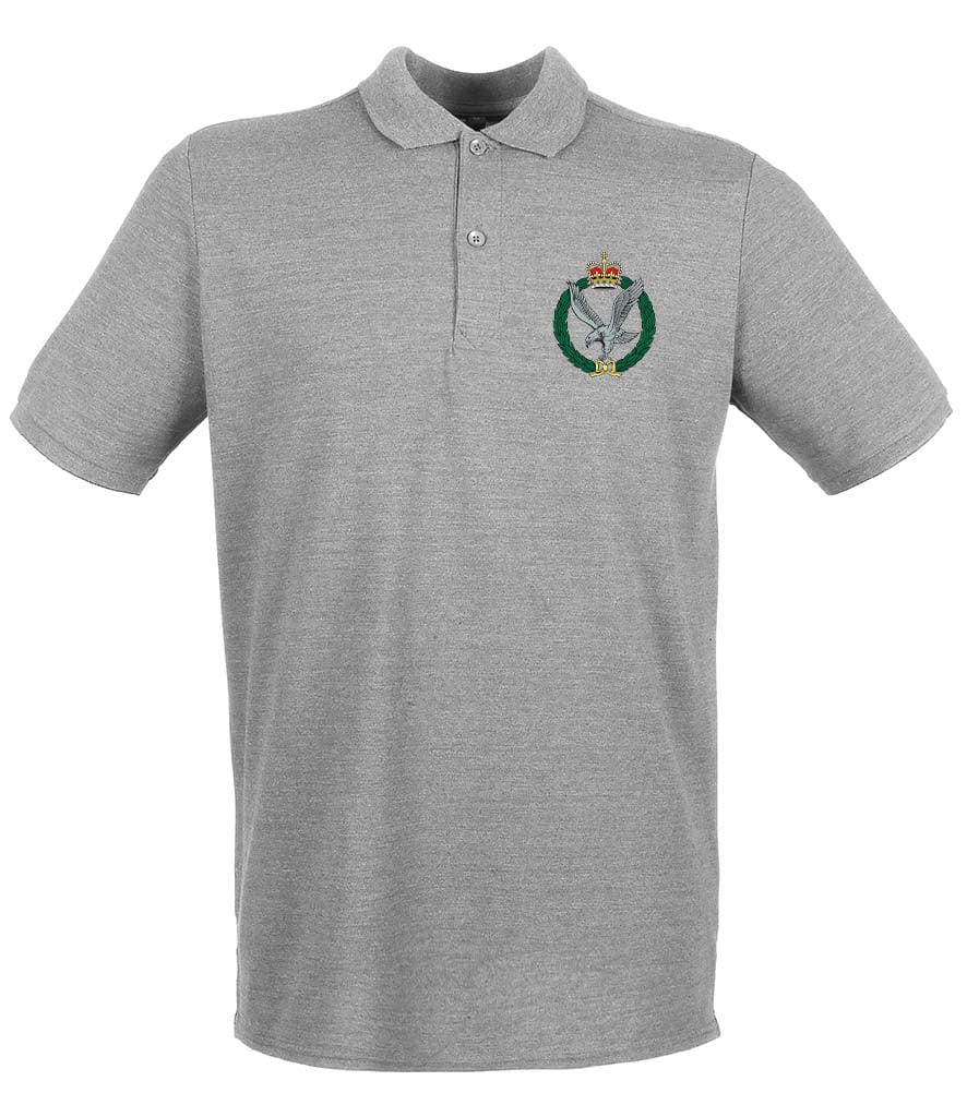 Army Air Corps Embroidered Pique Polo Shirt - Precision Military Emblems