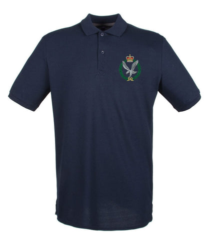 Army Air Corps Embroidered Pique Polo Shirt - Precision Military Emblems