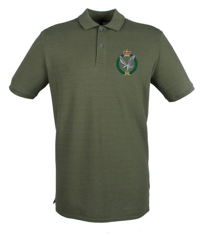 Army Air Corps Embroidered Pique Polo Shirt - Precision Military Emblems
