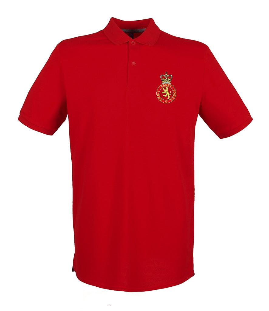 Army Cadet Force Embroidered Pique Polo Shirt - Precision Military Emblems