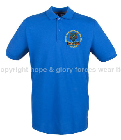 BAOR Veteran Embroidered Polo Shirt - Precision Military Emblems