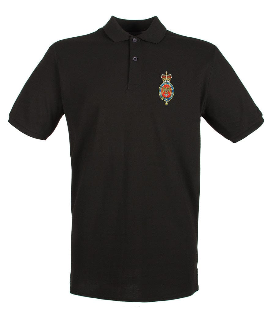 Blues and Royals Embroidered Pique Polo Shirt - Precision Military Emblems