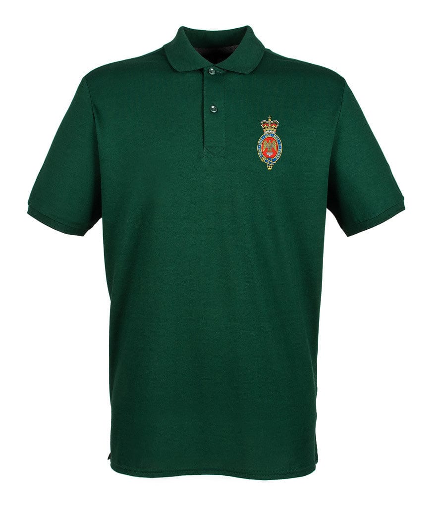 Blues and Royals Embroidered Pique Polo Shirt - Precision Military Emblems