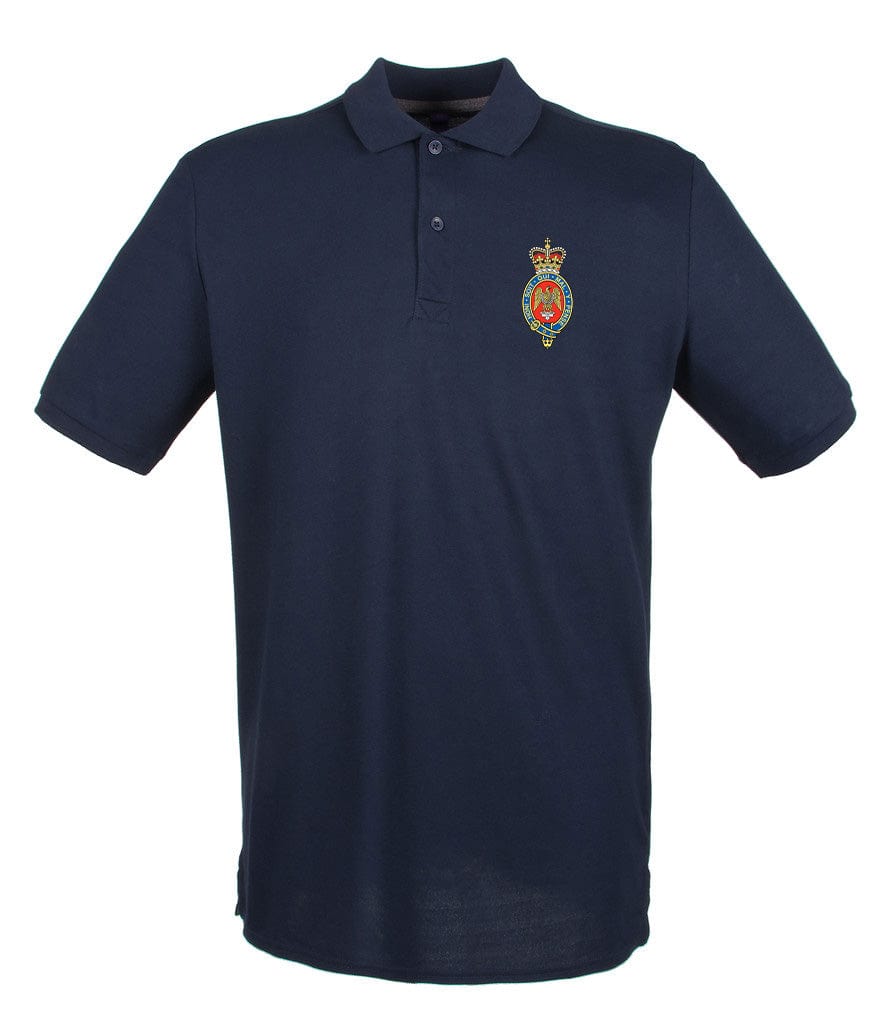Blues and Royals Embroidered Pique Polo Shirt - Precision Military Emblems