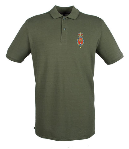 Blues and Royals Embroidered Pique Polo Shirt - Precision Military Emblems