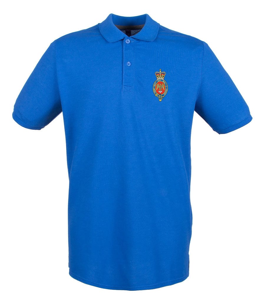 Blues and Royals Embroidered Pique Polo Shirt - Precision Military Emblems