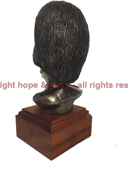 Coldstream Guards Bust Cold Cast Bronze Military Statue Sculpture - Precision Military Emblems
