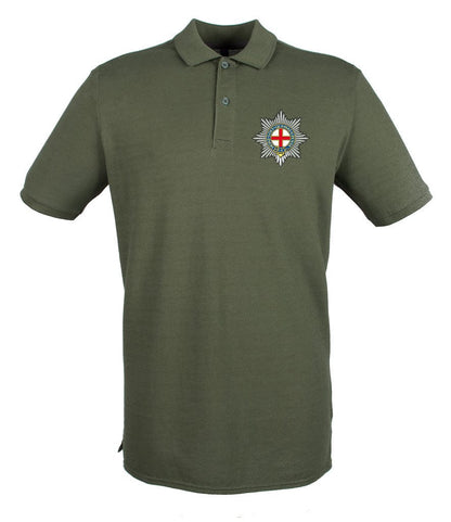Coldstream Guards Embroidered Pique Polo Shirt - Precision Military Emblems