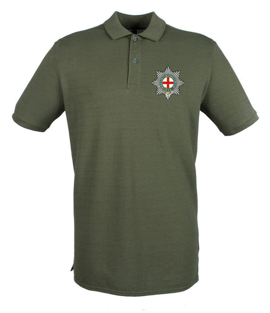 Coldstream Guards Embroidered Pique Polo Shirt - Precision Military Emblems