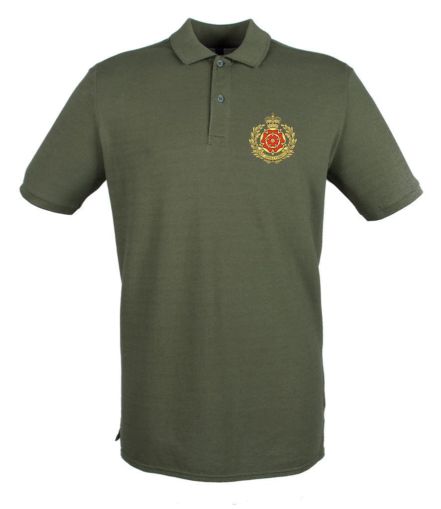Duke of Lancaster's Regiment Embroidered Pique Polo Shirt - Precision Military Emblems