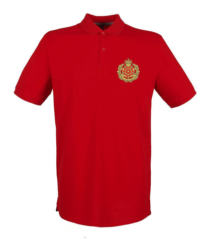 Duke of Lancaster's Regiment Embroidered Pique Polo Shirt - Precision Military Emblems