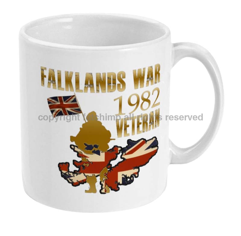FALKLANDS VETERAN Ceramic Mug - Precision Military Emblems