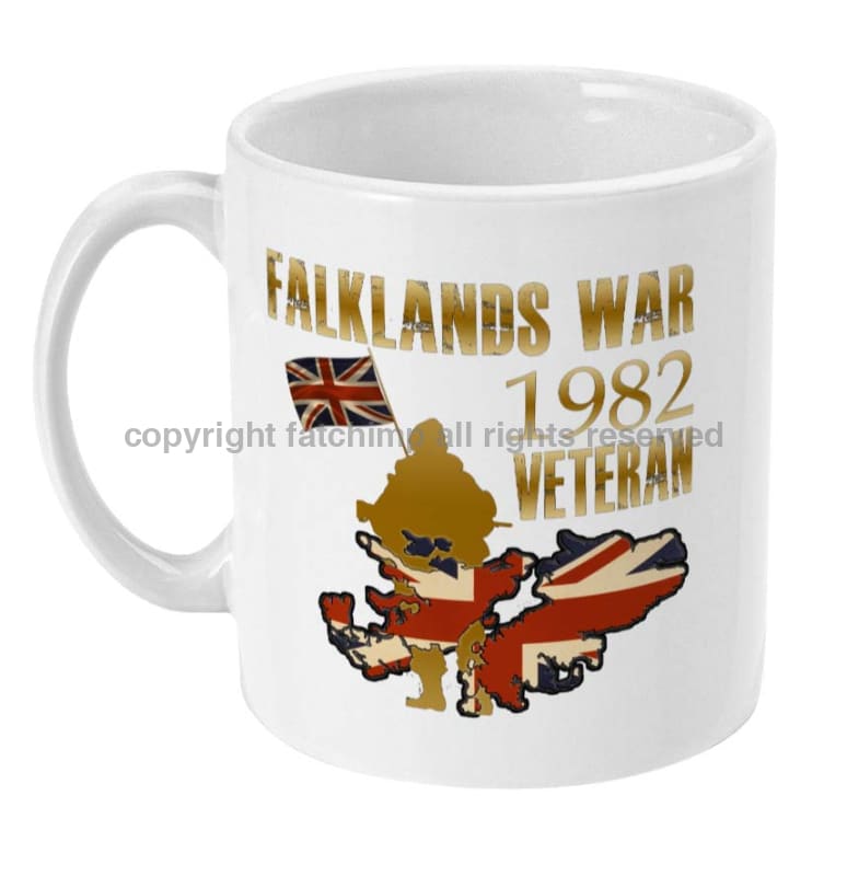 FALKLANDS VETERAN Ceramic Mug - Precision Military Emblems