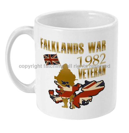 FALKLANDS VETERAN Ceramic Mug - Precision Military Emblems