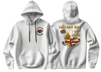 Falklands War Veteran Double Printed Hoodie - Precision Military Emblems