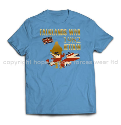 Falklands War Veteran Printed T-Shirt - Precision Military Emblems