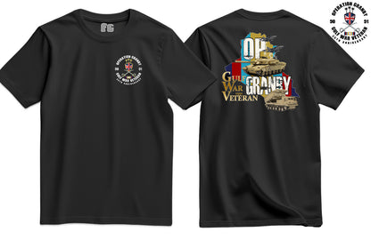 OP Granby Gulf War 35 Veteran Double Side Printed T-Shirt - Precision Military Emblems
