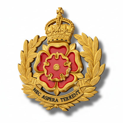 Duke Of Lancaster's Regiment Kings Crown Cap Badge