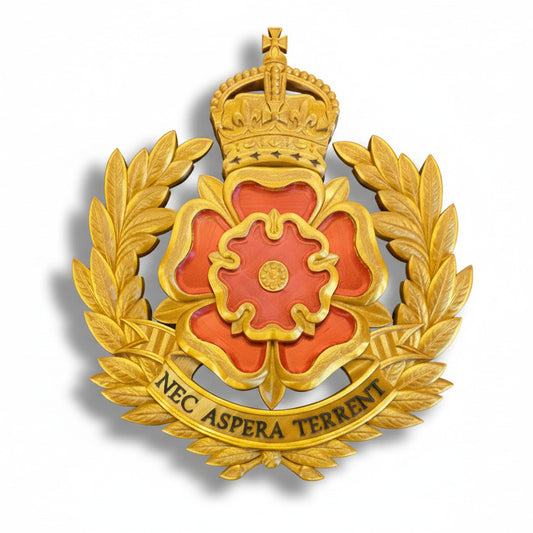 Duke Of Lancaster's Regiment Kings Crown Cap Badge