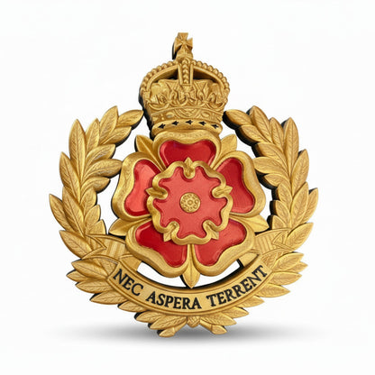 Duke Of Lancaster's Regiment Kings Crown Cap Badge