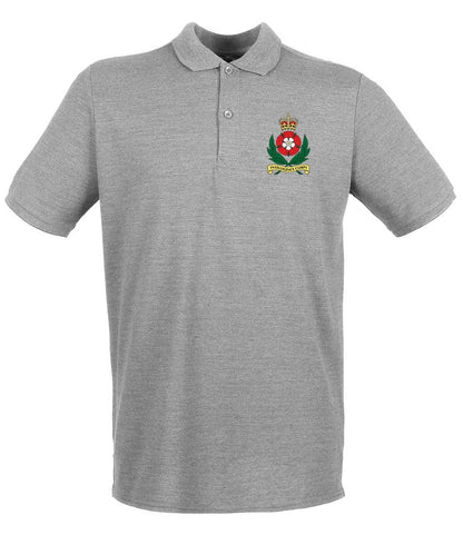 Intelligence Corps Embroidered Pique Polo Shirt - Precision Military Emblems