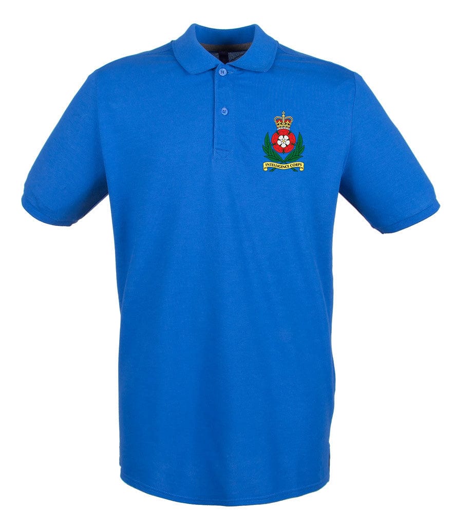 Intelligence Corps Embroidered Pique Polo Shirt - Precision Military Emblems