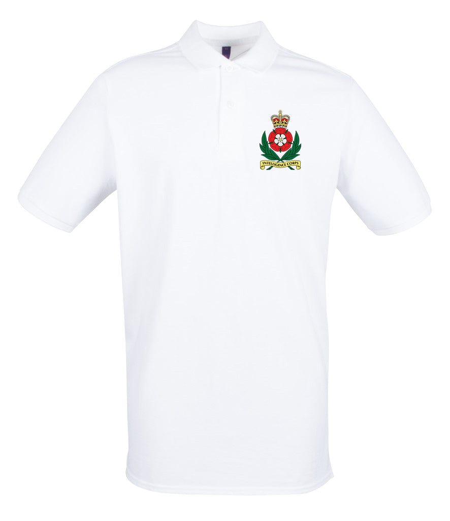 Intelligence Corps Embroidered Pique Polo Shirt - Precision Military Emblems