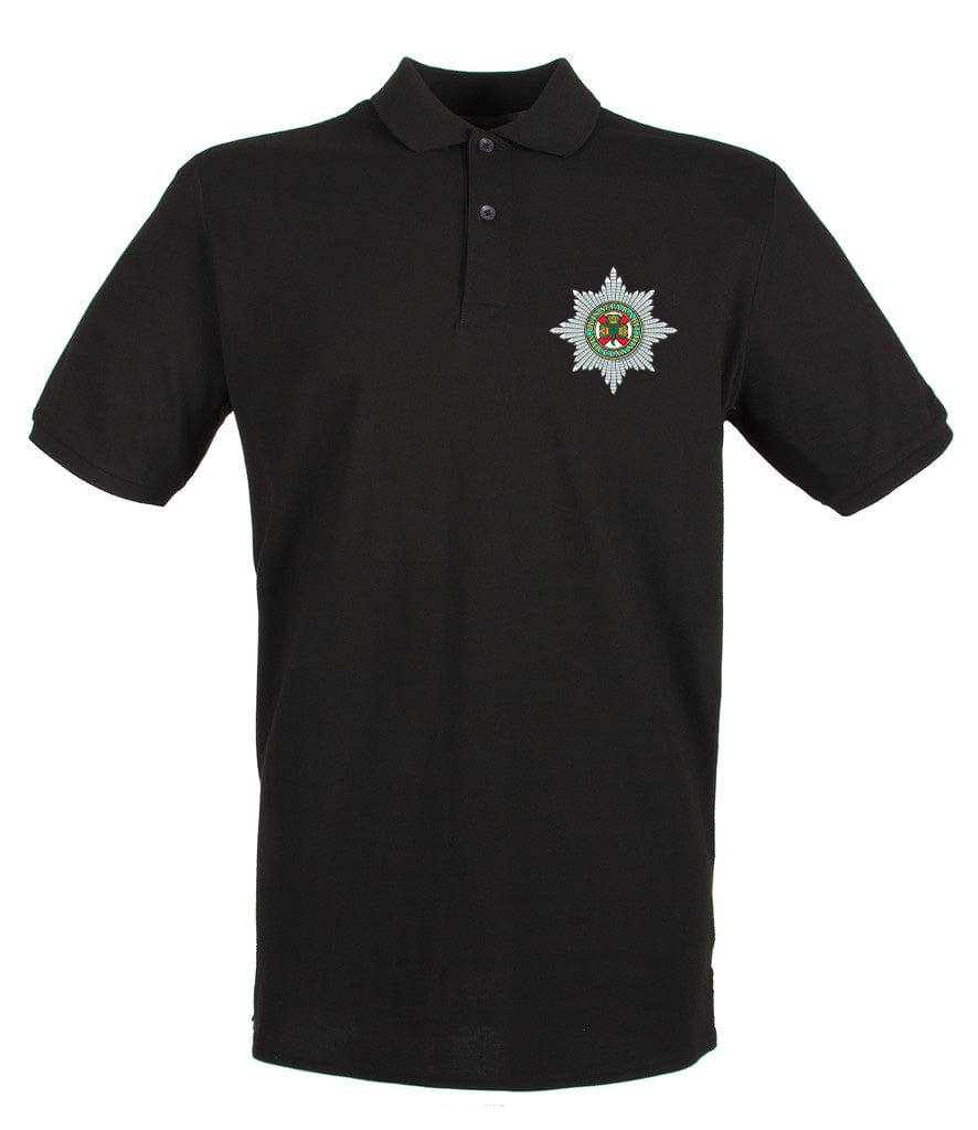 Irish Guards Embroidered Pique Polo Shirt - Precision Military Emblems