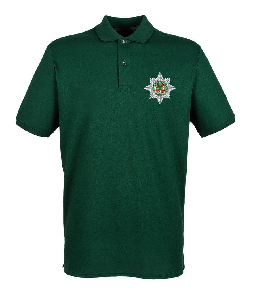 Irish Guards Embroidered Pique Polo Shirt - Precision Military Emblems