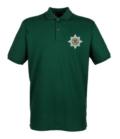 Irish Guards Embroidered Pique Polo Shirt - Precision Military Emblems