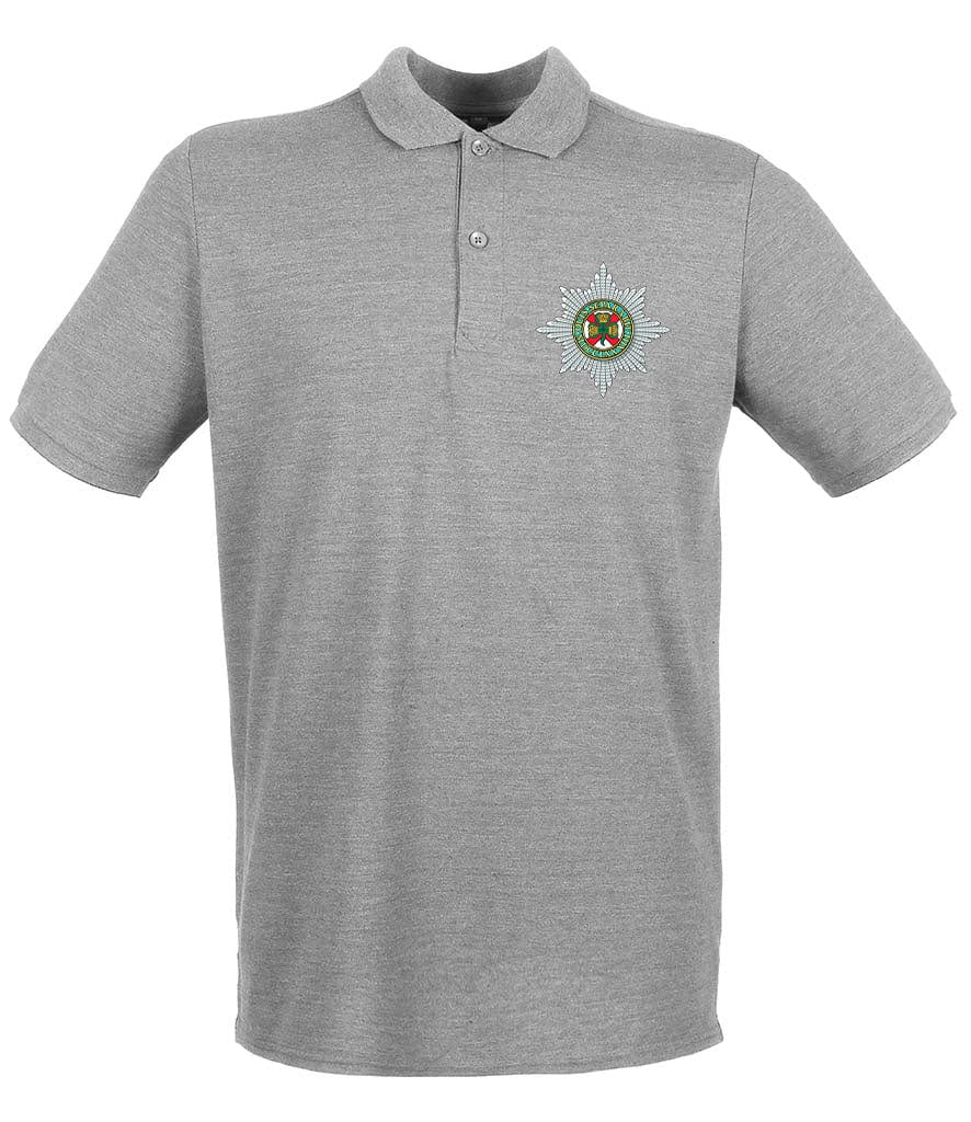 Irish Guards Embroidered Pique Polo Shirt - Precision Military Emblems