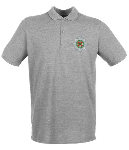 Irish Guards Embroidered Pique Polo Shirt - Precision Military Emblems