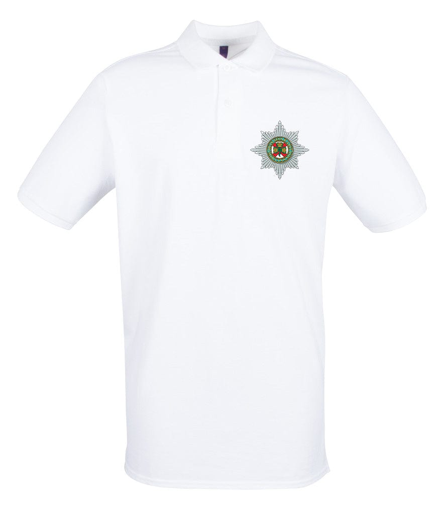 Irish Guards Embroidered Pique Polo Shirt - Precision Military Emblems