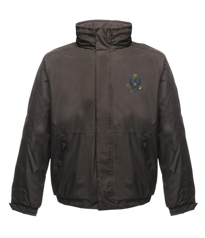 King's Royal Hussars Embroidered Regatta Waterproof Insulated Jacket - Precision Military Emblems