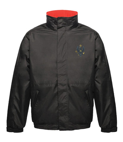 King's Royal Hussars Embroidered Regatta Waterproof Insulated Jacket - Precision Military Emblems