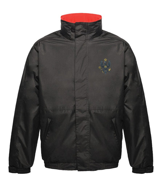King's Royal Hussars Embroidered Regatta Waterproof Insulated Jacket - Precision Military Emblems