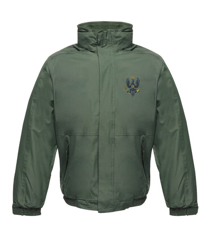 King's Royal Hussars Embroidered Regatta Waterproof Insulated Jacket - Precision Military Emblems