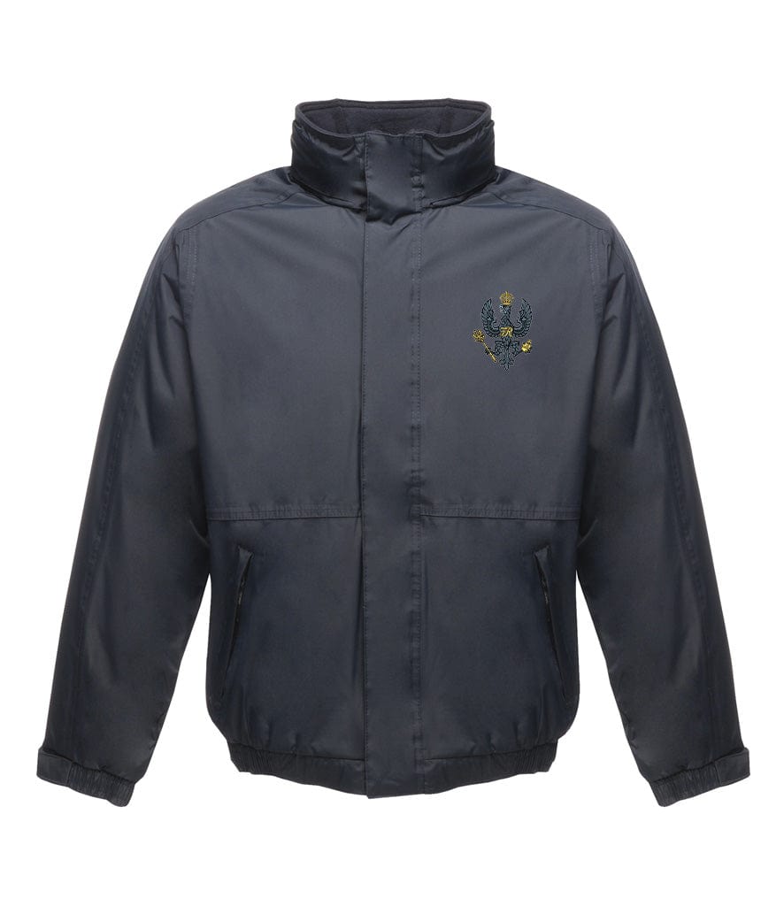 King's Royal Hussars Embroidered Regatta Waterproof Insulated Jacket - Precision Military Emblems