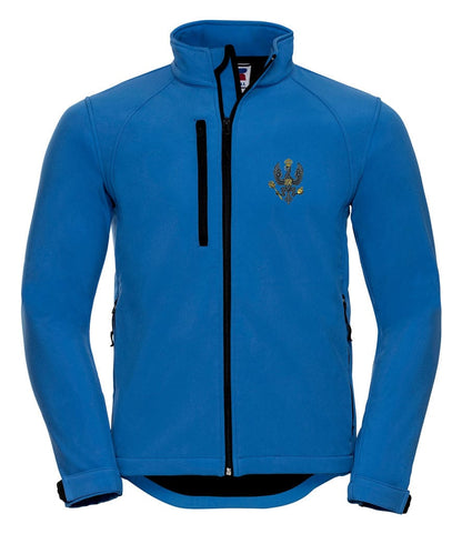 King's Royal Hussars Embroidered 3 Layer Softshell Jacket - Precision Military Emblems