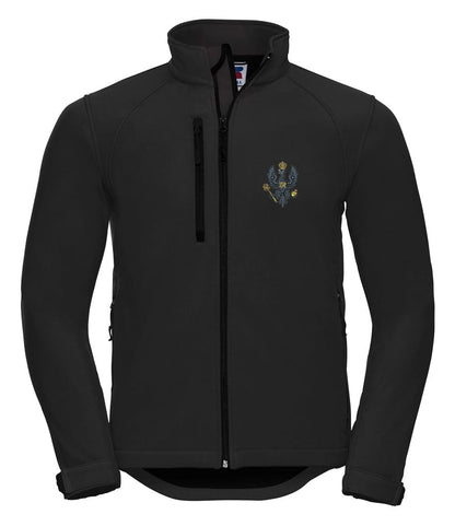 King's Royal Hussars Embroidered 3 Layer Softshell Jacket - Precision Military Emblems