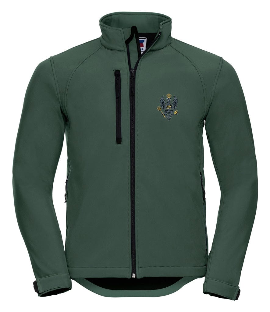 King's Royal Hussars Embroidered 3 Layer Softshell Jacket - Precision Military Emblems