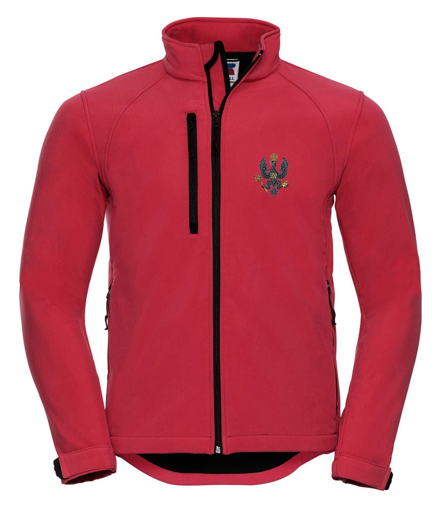 King's Royal Hussars Embroidered 3 Layer Softshell Jacket - Precision Military Emblems
