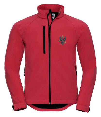 King's Royal Hussars Embroidered 3 Layer Softshell Jacket - Precision Military Emblems