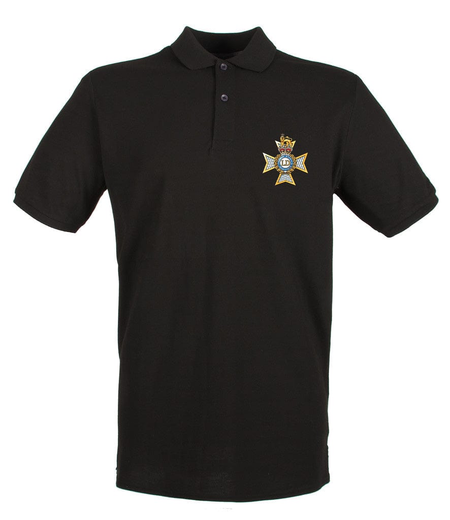 Light Dragoons Embroidered Pique Polo Shirt - Precision Military Emblems
